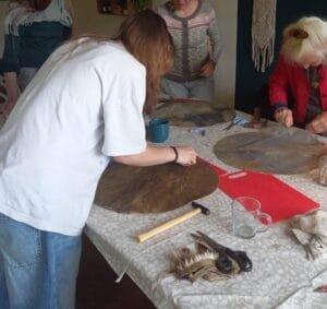 sjamaandrum gaten slaan