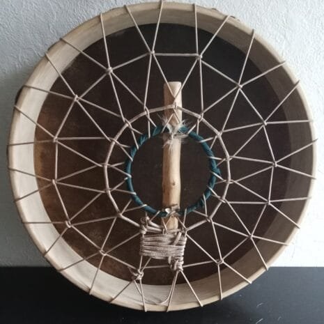 Achterzijde-paard-sjamaandrum Achterzijde-paard-sjamaandrum